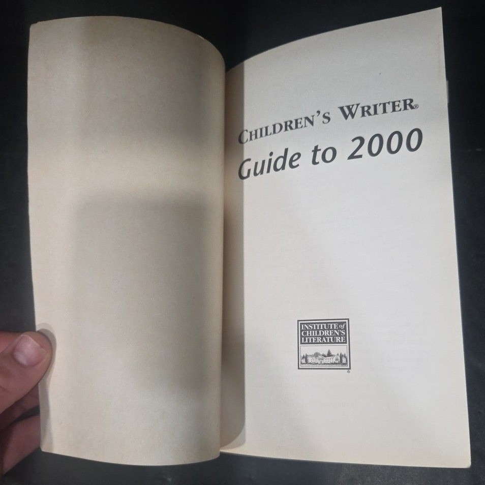Children’s Writer Guide to 2000 Institute of Childrens Literature Reference Book