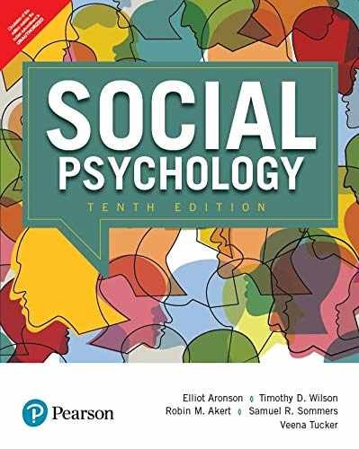 Pearson Social Psychology – Paperback, by Elliot Aronson – Acceptable