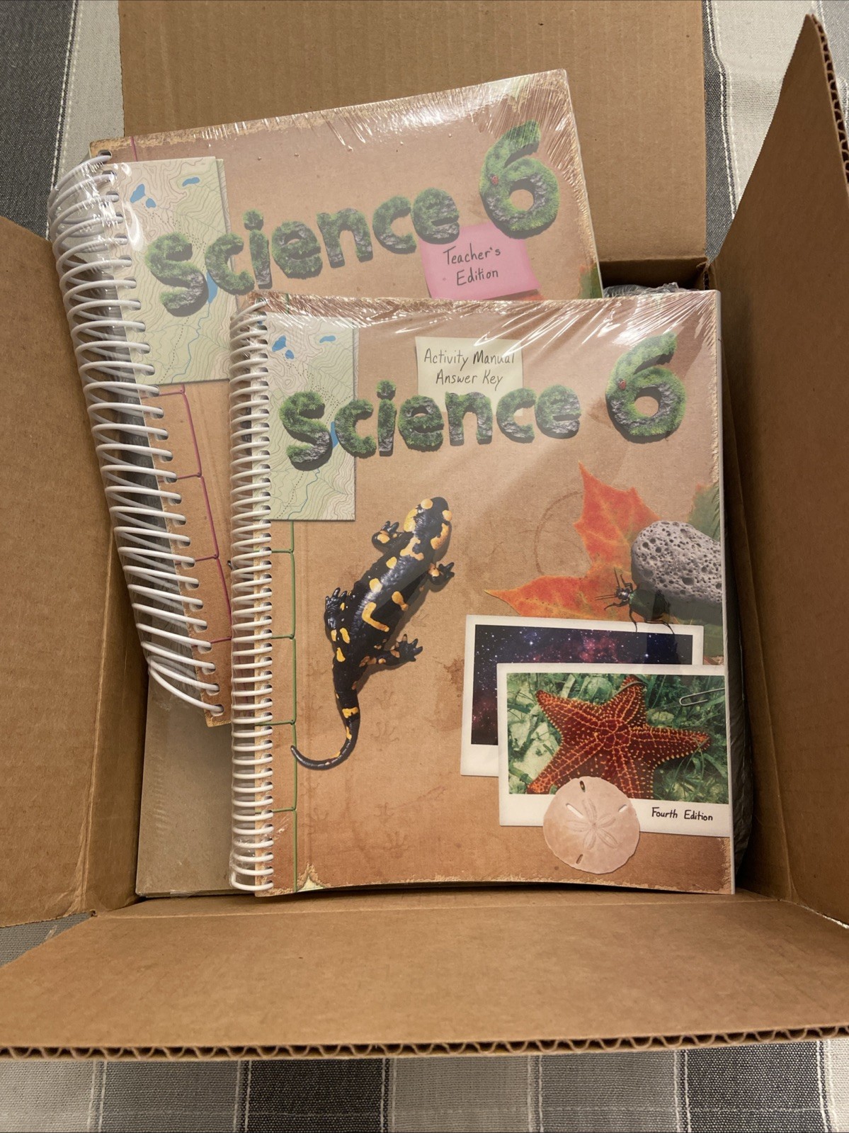 NEW BJU Bob Jones 6th grade SCIENCE 6 Complete Subject Kit CURRENT 4thEd Box Set