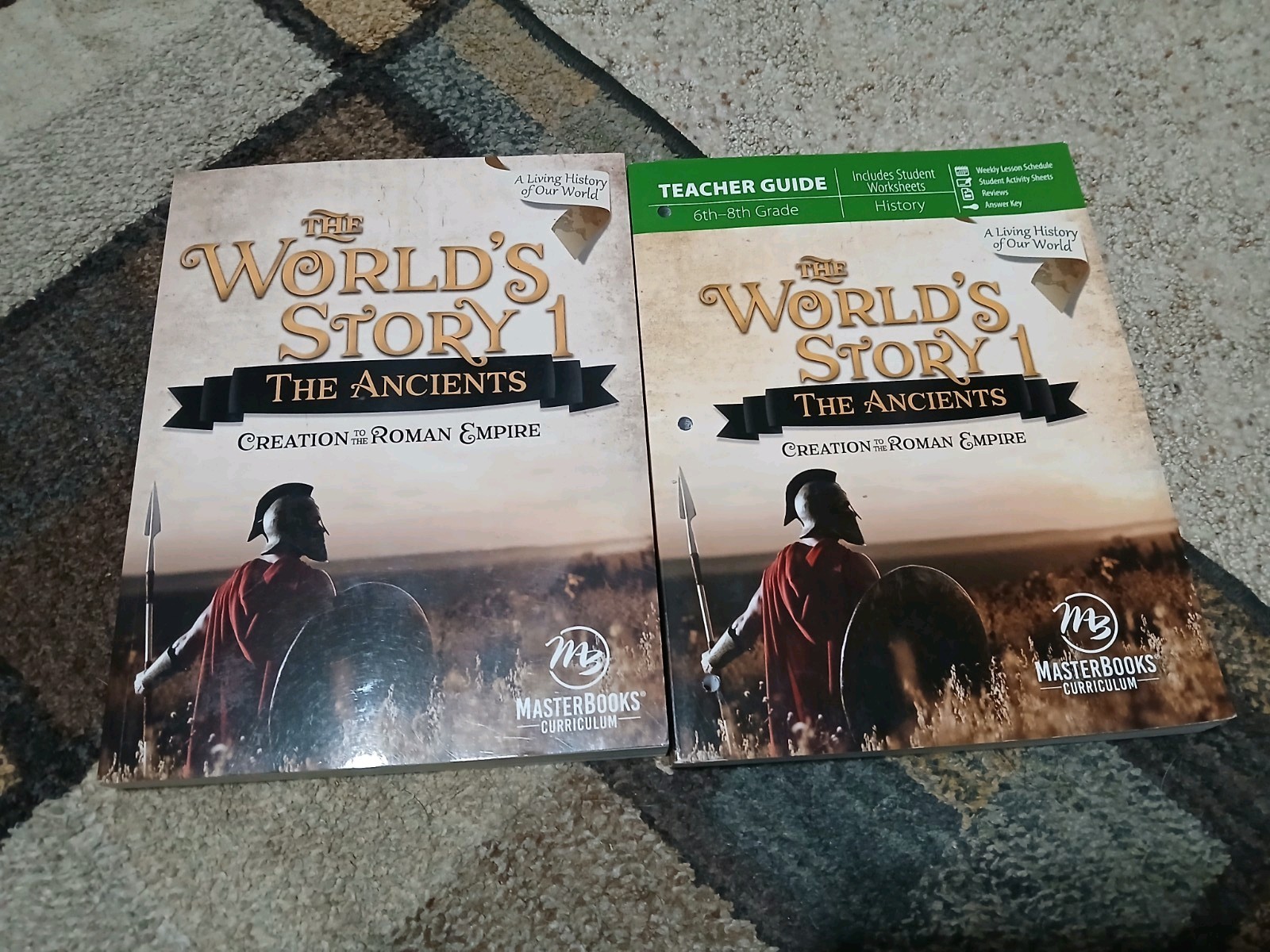 Master Books World&rsquo;s Story 1 Set Teacher&rsquo;s Guide And Textbook
