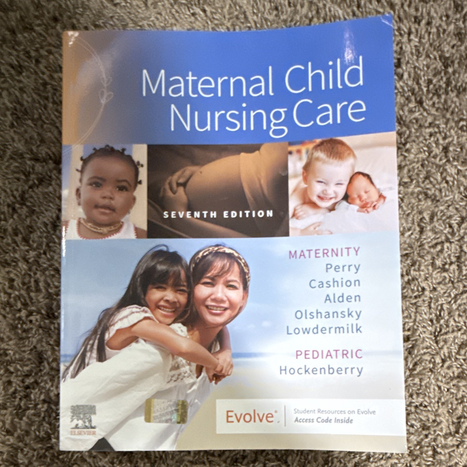 Elsevier Evolve Maternal Child Nursing Care 7th Ed 2021 HC, Perry ISBN