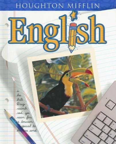 Houghton Mifflin English: Student Edition Hardcover Level 4 2001