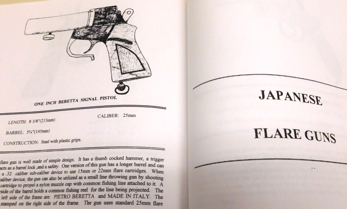 Flare Guns and Signal Pistols 2001 by Robert M. Gaynor Jr – Signed