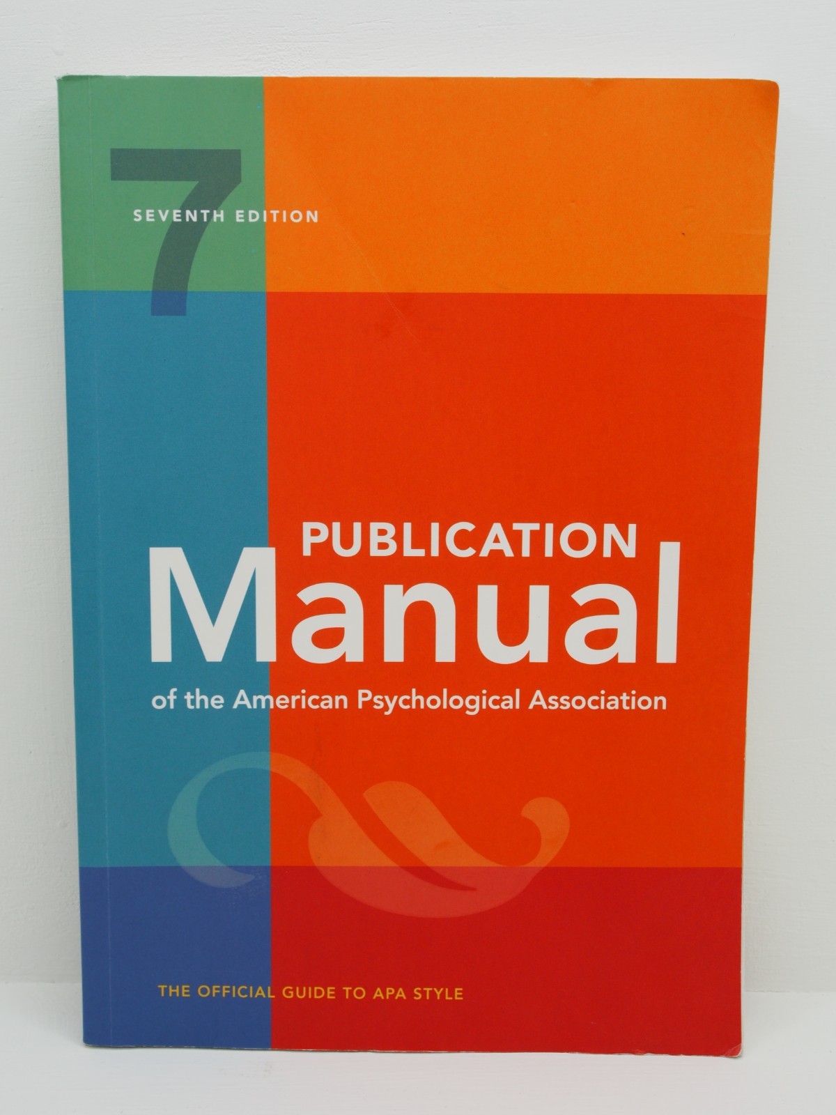 Publication Manual (Official) 7th Edition of the American Psychological…