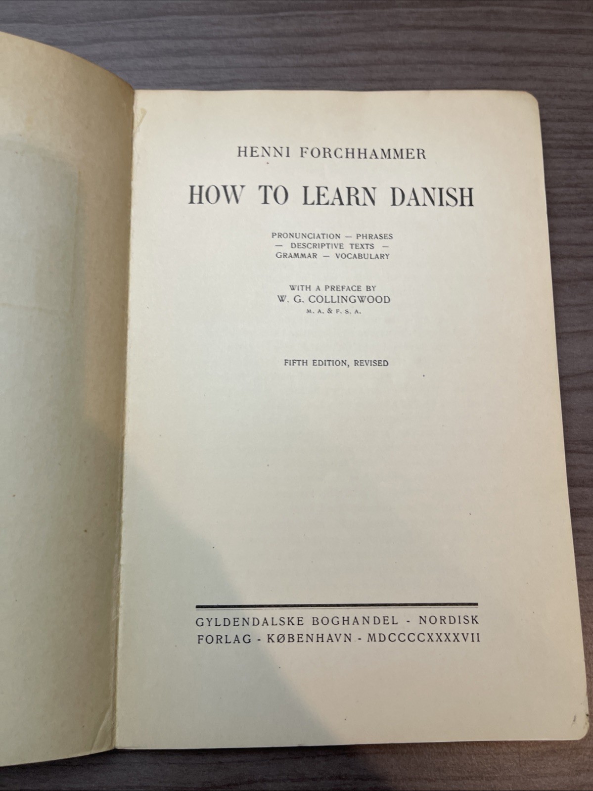 How to Learn Danish-Henni Forchhammer-5th Edition