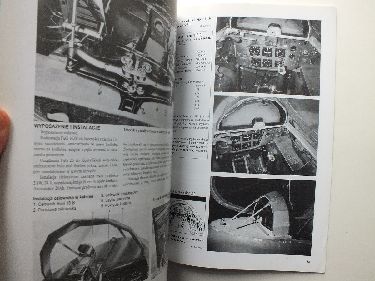 Monografie Lotnicze 35 – Me 163 Komet