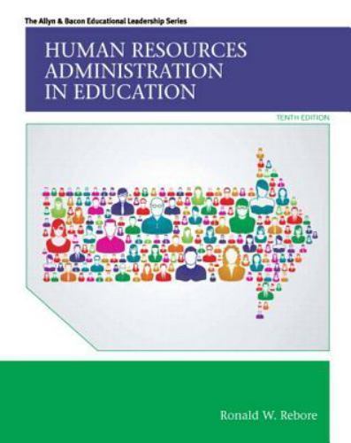 Human Resources Administration in Education, Hardcover by Rebore, Ronald W., …