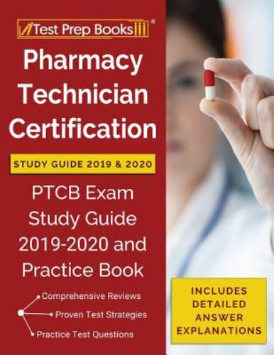Pharmacy Technician Certification Study Guide 2019- 1628456558, Books, paperback