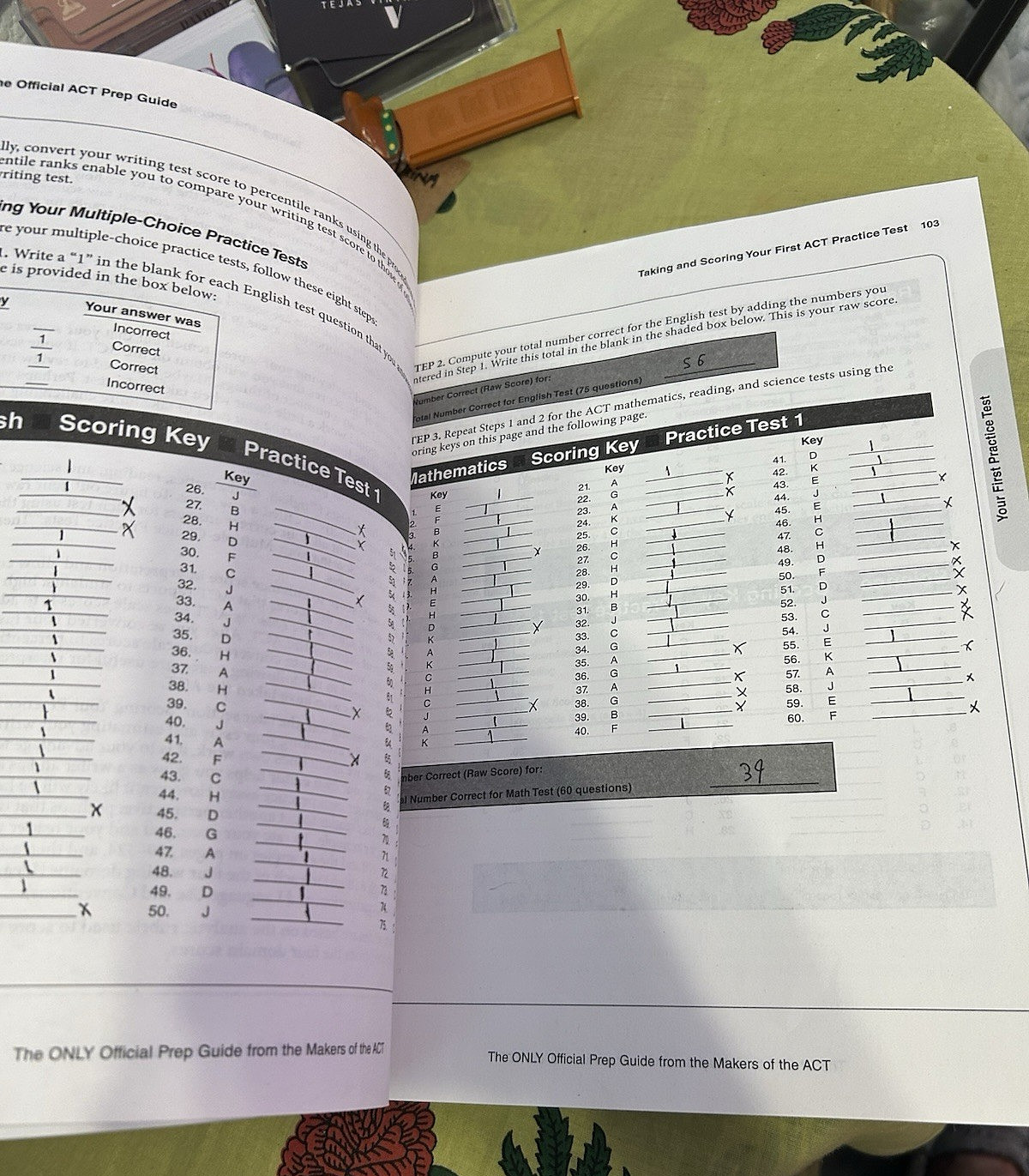 The Official ACT Prep Guide 2024-2025: Book + 9 Practice Tests + 400 Digital…