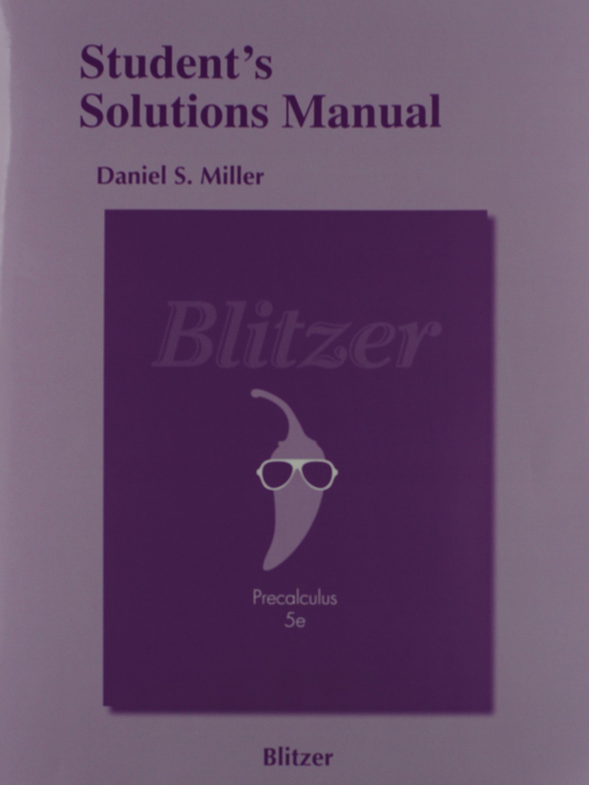 Student’s Solutions Manual for Precalculus