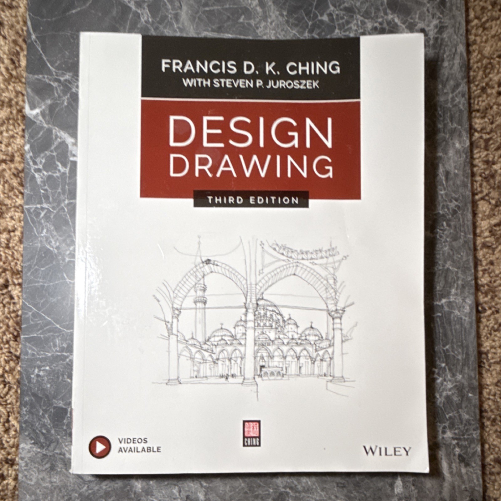 Design Drawing Third Edition by Francis D. K. Ching & Steven Juroszek, Paperback