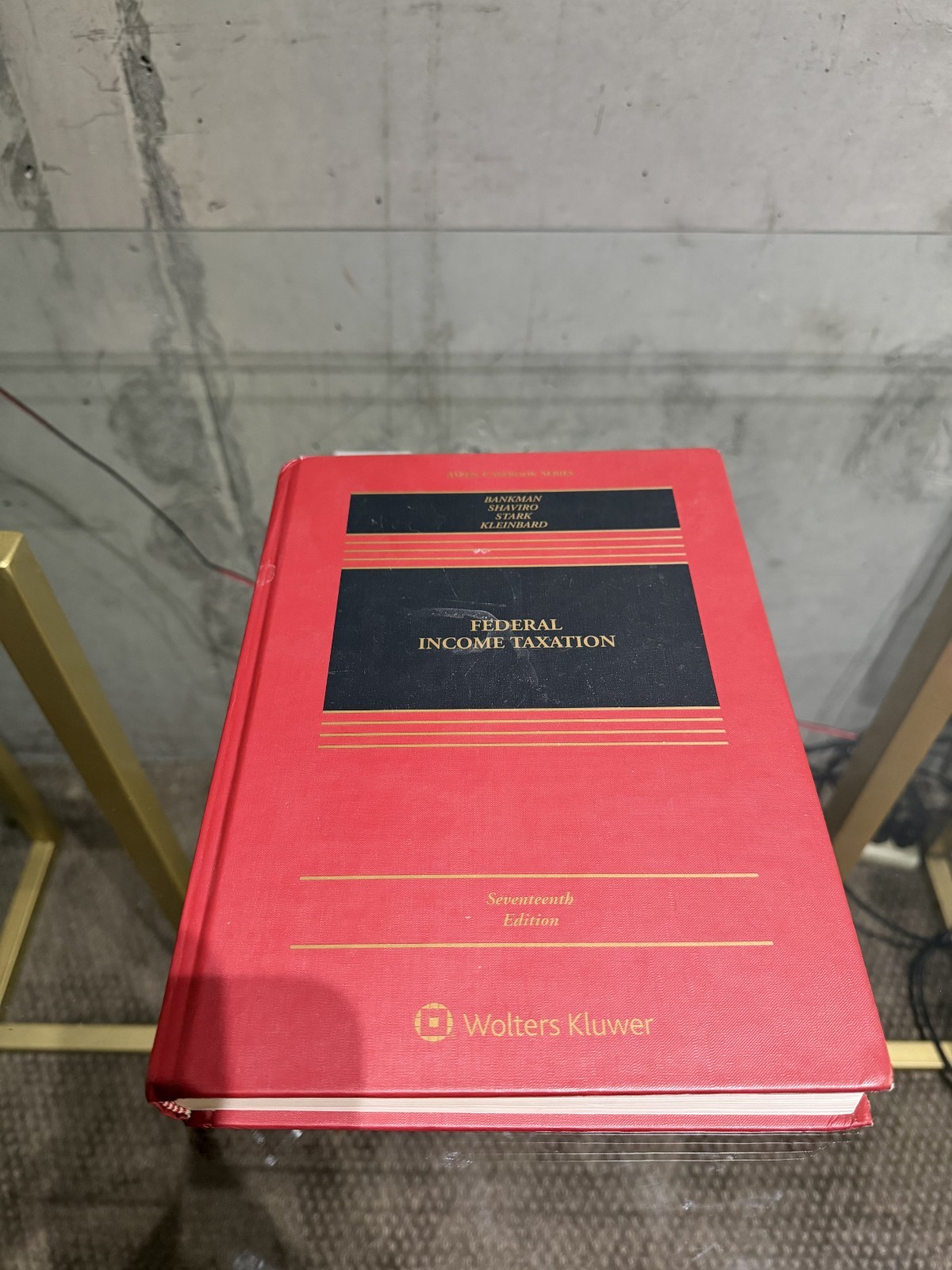 Aspen Casebook Ser.: Federal Income Taxation by Joseph Bankman (2017, Hardcover)
