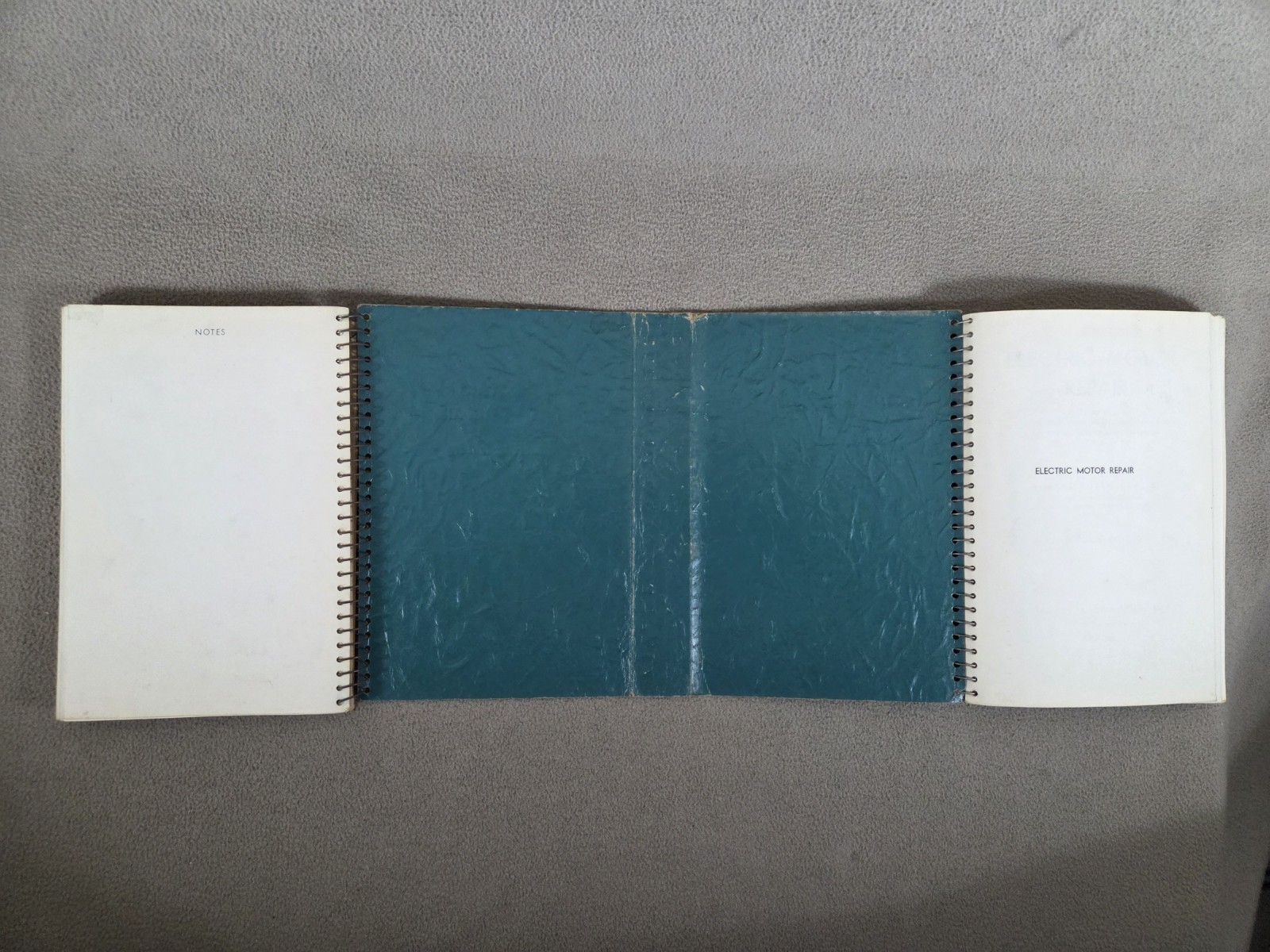 Electric Motor Repair Robert Rosenberg Double Book Spiral Bound 1951
