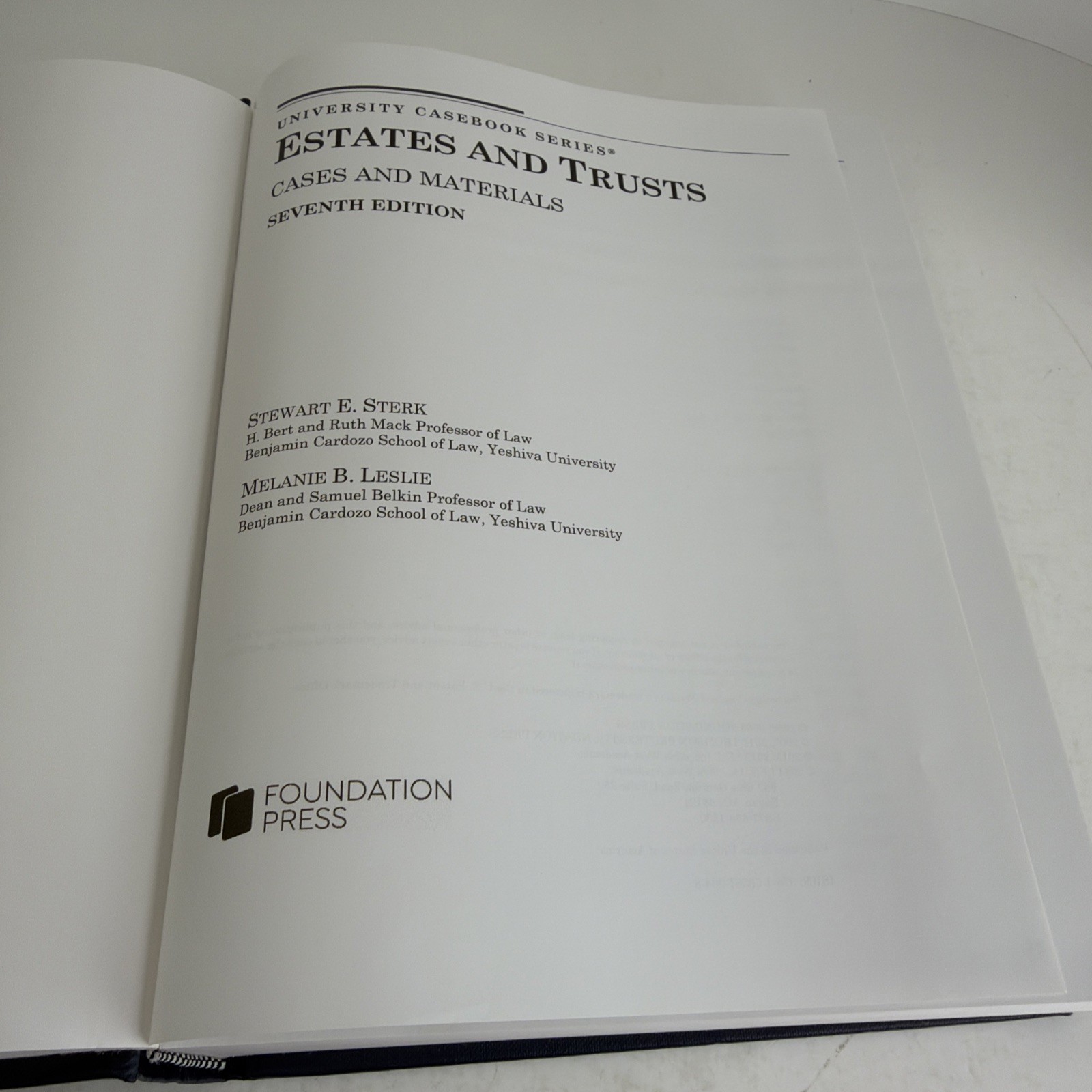 UCB Estates and Trusts: Cases and Materials 7th Edition 2024 Hardcover