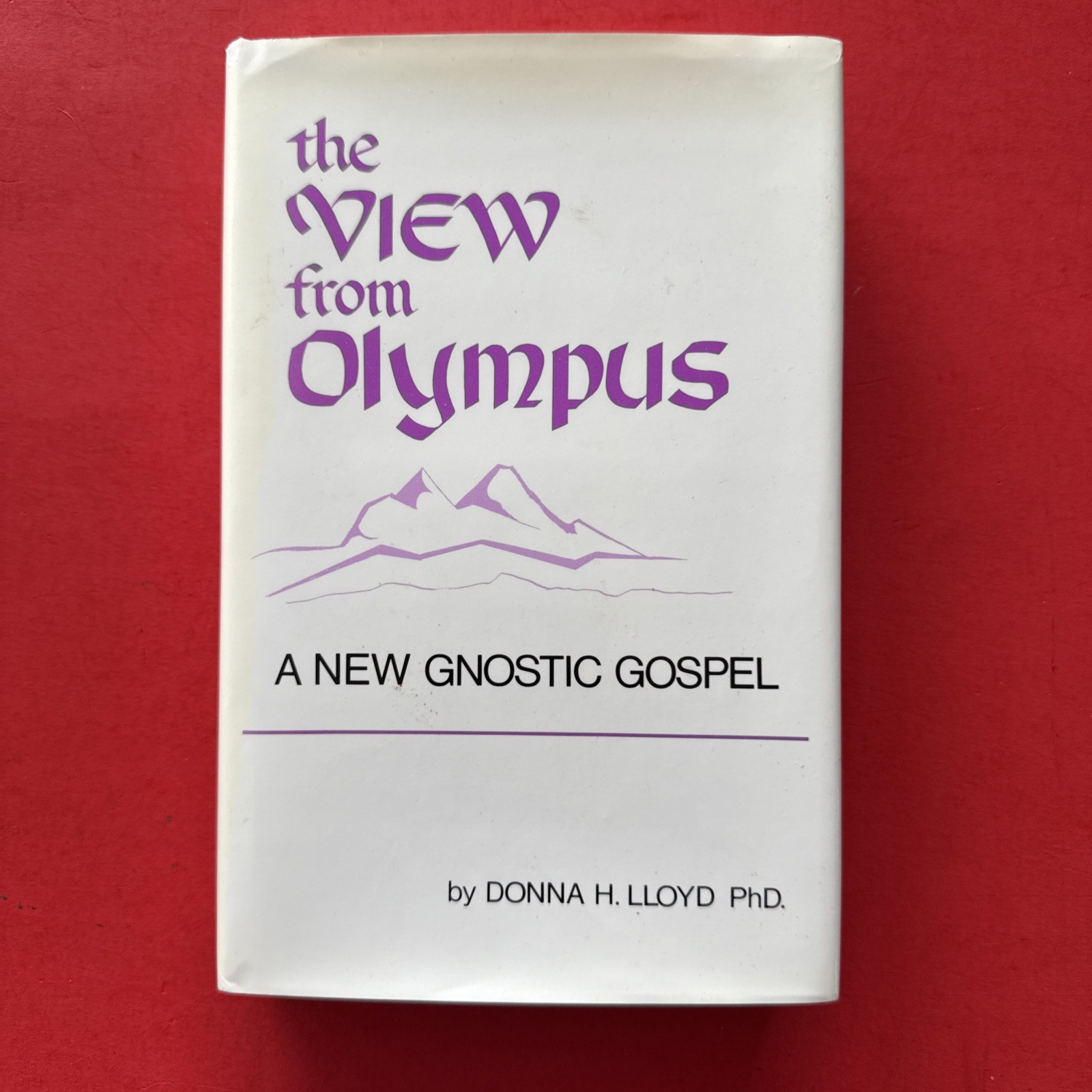 THE VIEW FROM OLYMPUS: A NEW GNOSTIC GOSPEL By D. H. Lloyd – Hardcover RARE