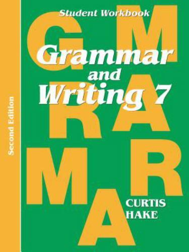 Grammar & Writing Ser.: Saxon Grammar & Writing 2nd Edition Grade 7 Student…