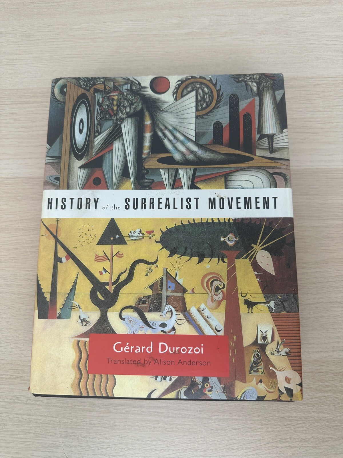 History of the Surrealist Movement HARDCOVER Dust Jacket HCDJ By Gerard Durozoi