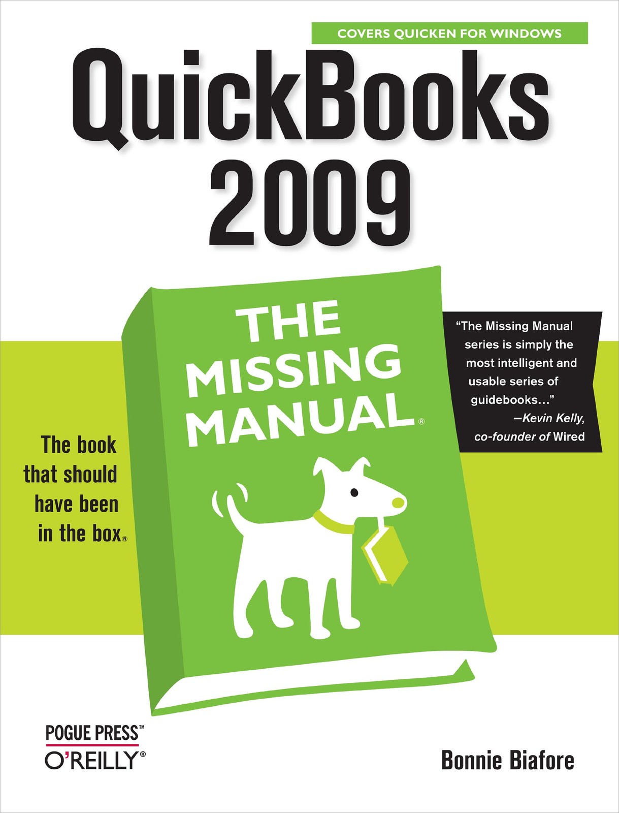 QuickBooks 2009: The Missing Manual – paperback Biafore, Bonnie