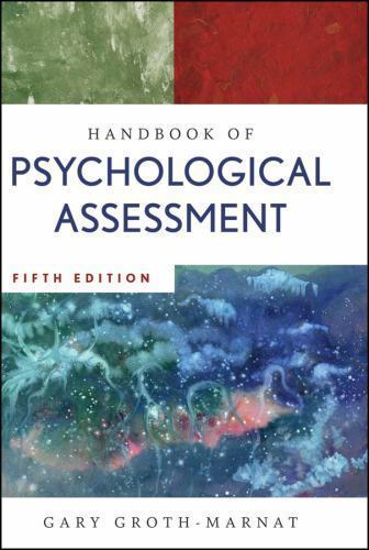 Handbook of Psychological Assessment, Groth-Marnat, Gary, Good Book