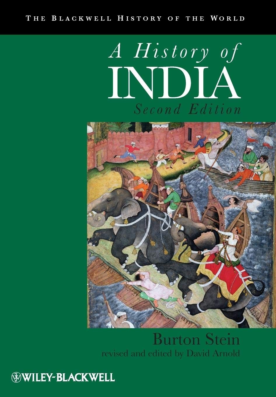 A History of India (Blackwell History of the World) – paperback Stein, Burto…