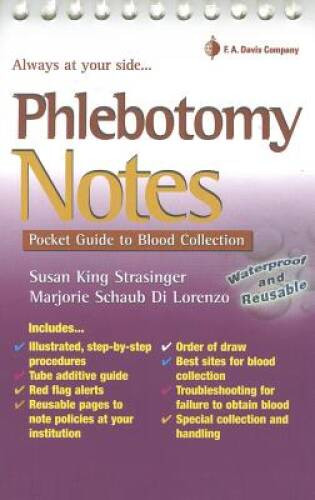 Phlebotomy Notes: Pocket Guide to Blood Collection (Davis’s Notes) – GOOD