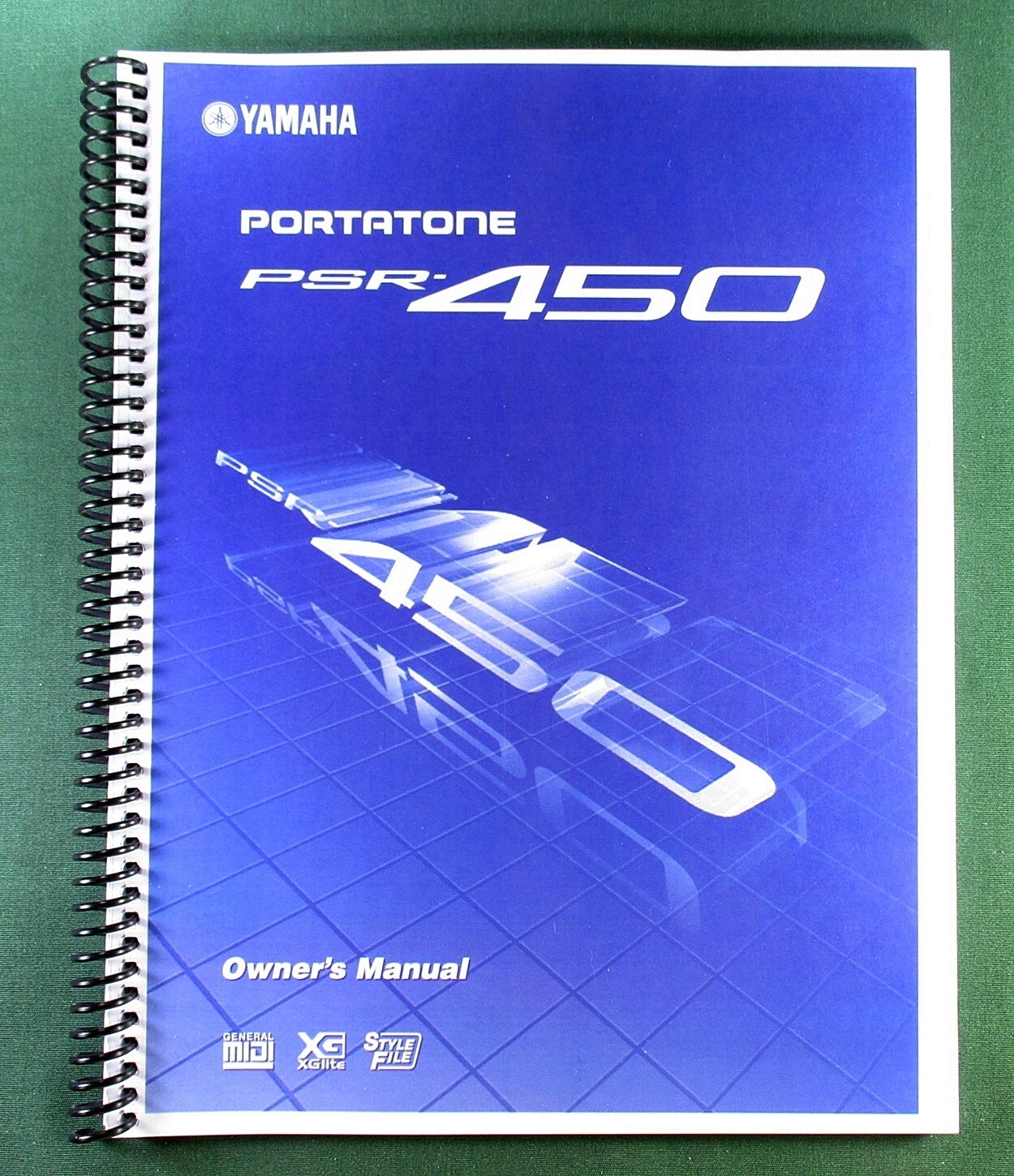 Yamaha PSR-450 Instruction Manual: 88 Pages & Protective Covers!