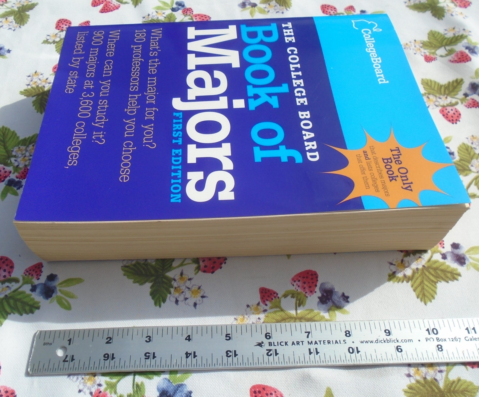 The College Board Book of Majors FIRST EDITION PAPERBACK