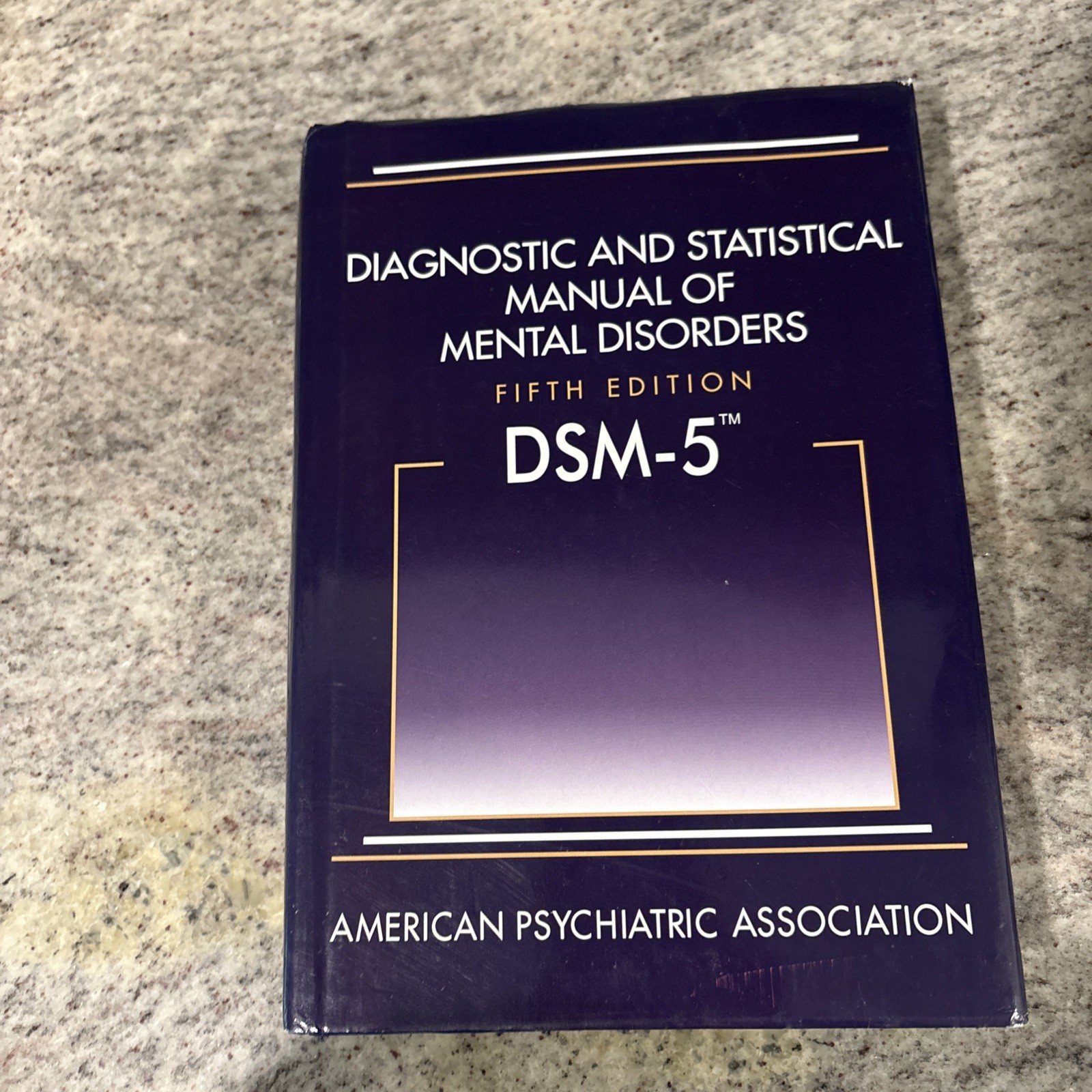 Diagnostic and Statistical Manual of Mental Disorders DSM-5 by American…