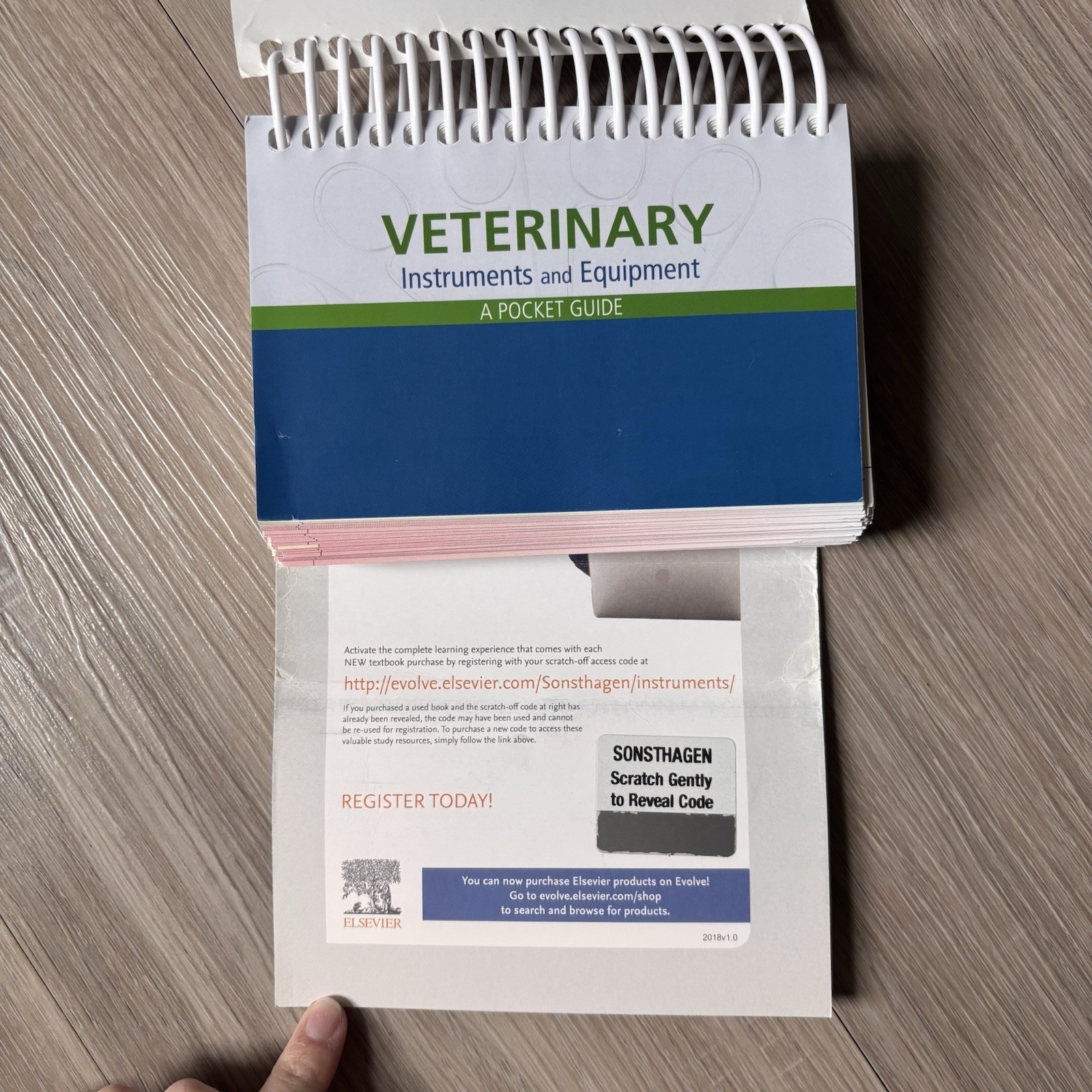 Elsevier Veterinary Instruments & Equipment Pocket Guide 4th Ed Spiral