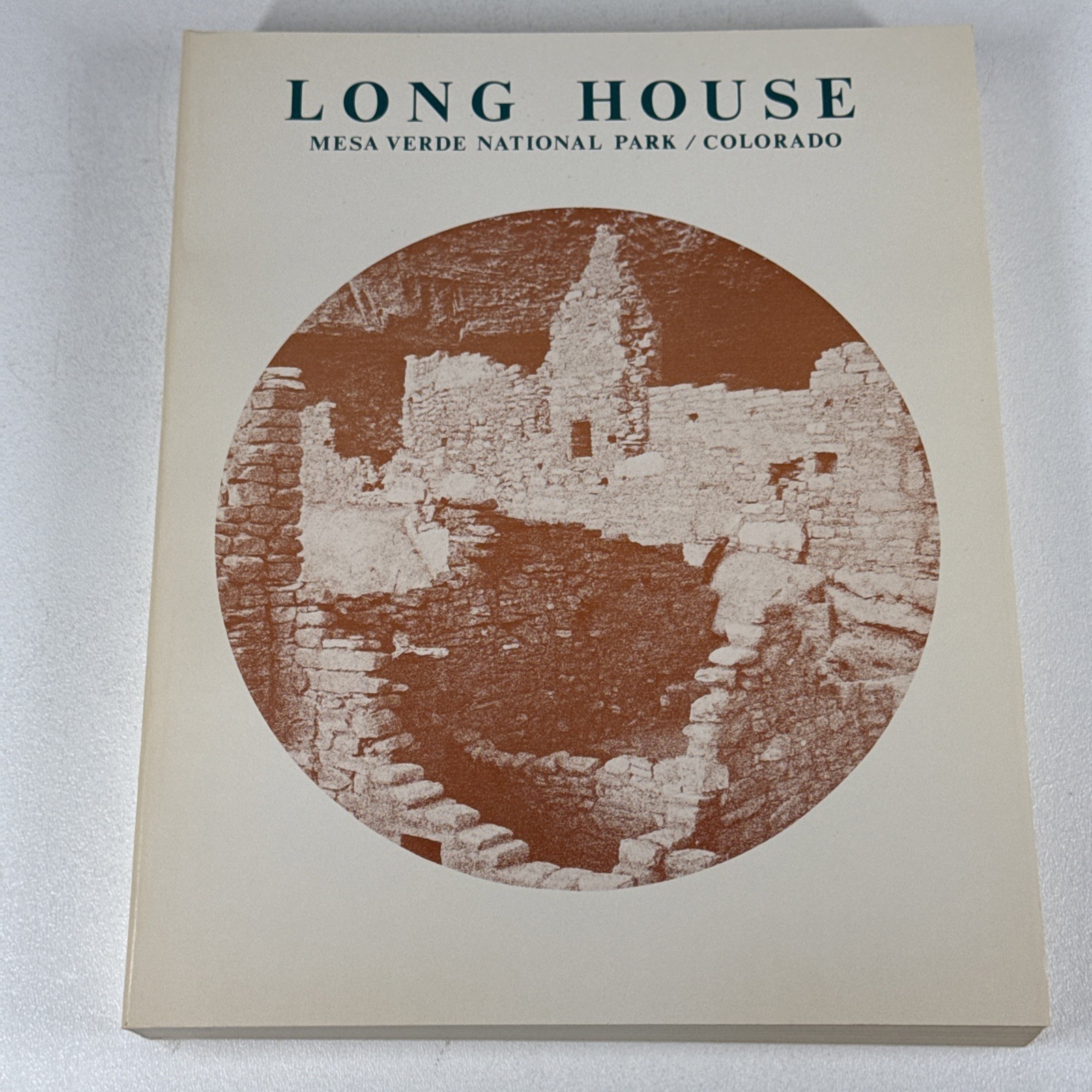 Long House Book Mesa Verde National Park Colorado Native American Archaeology PB