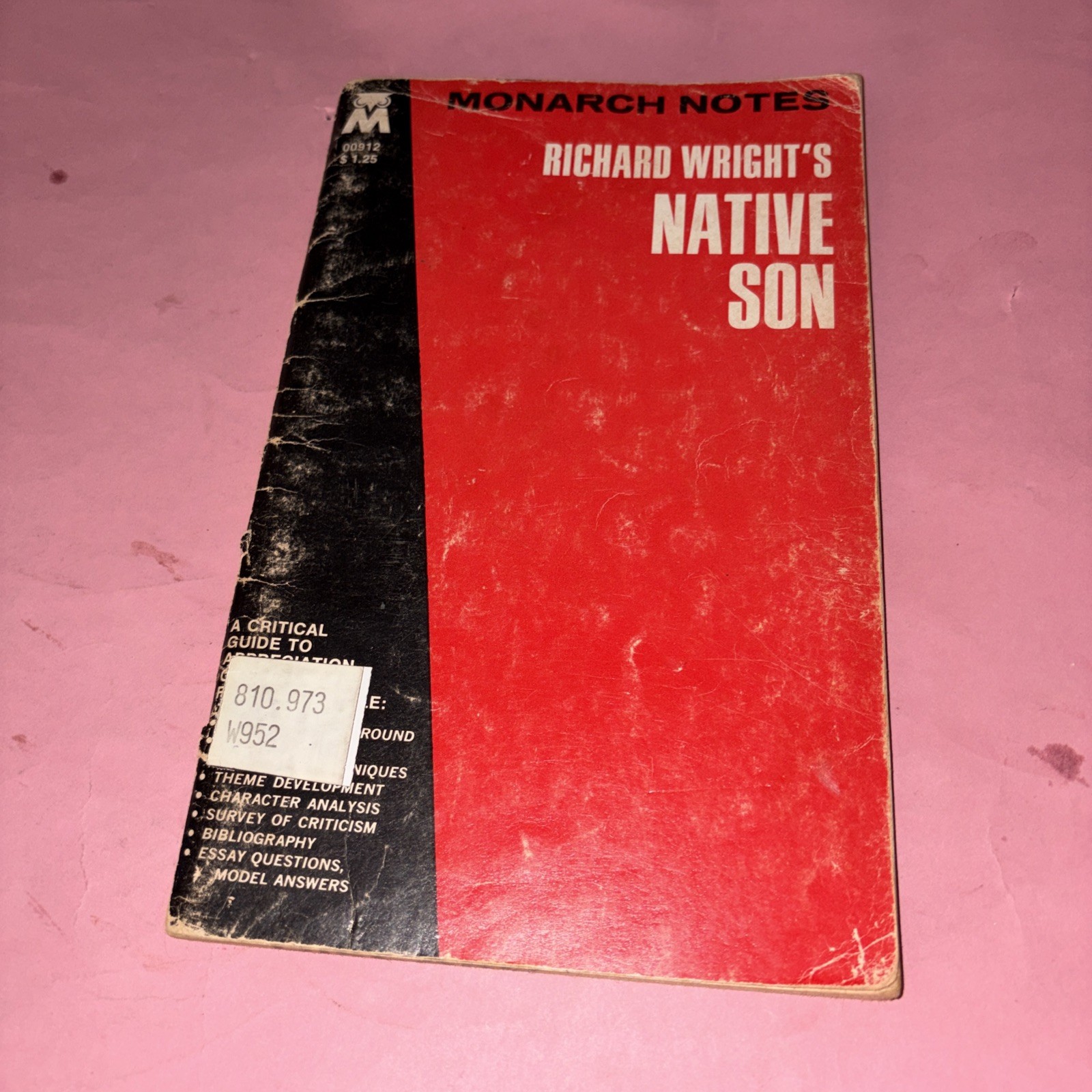Native Son by Richard Wright PB