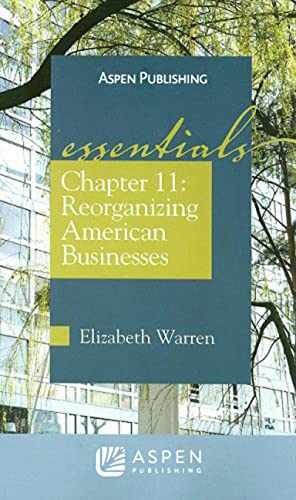 Chapter 11: Essentials – Paperback, by Elizabeth Warren – Acceptable
