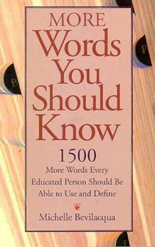 More Words You Should Know – Paperback By TBD, Adams Media – GOOD