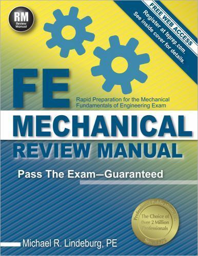 Ppi Fe Mechanical Review Manual, New Edition by Michael R. Lindeburg, Pe -…