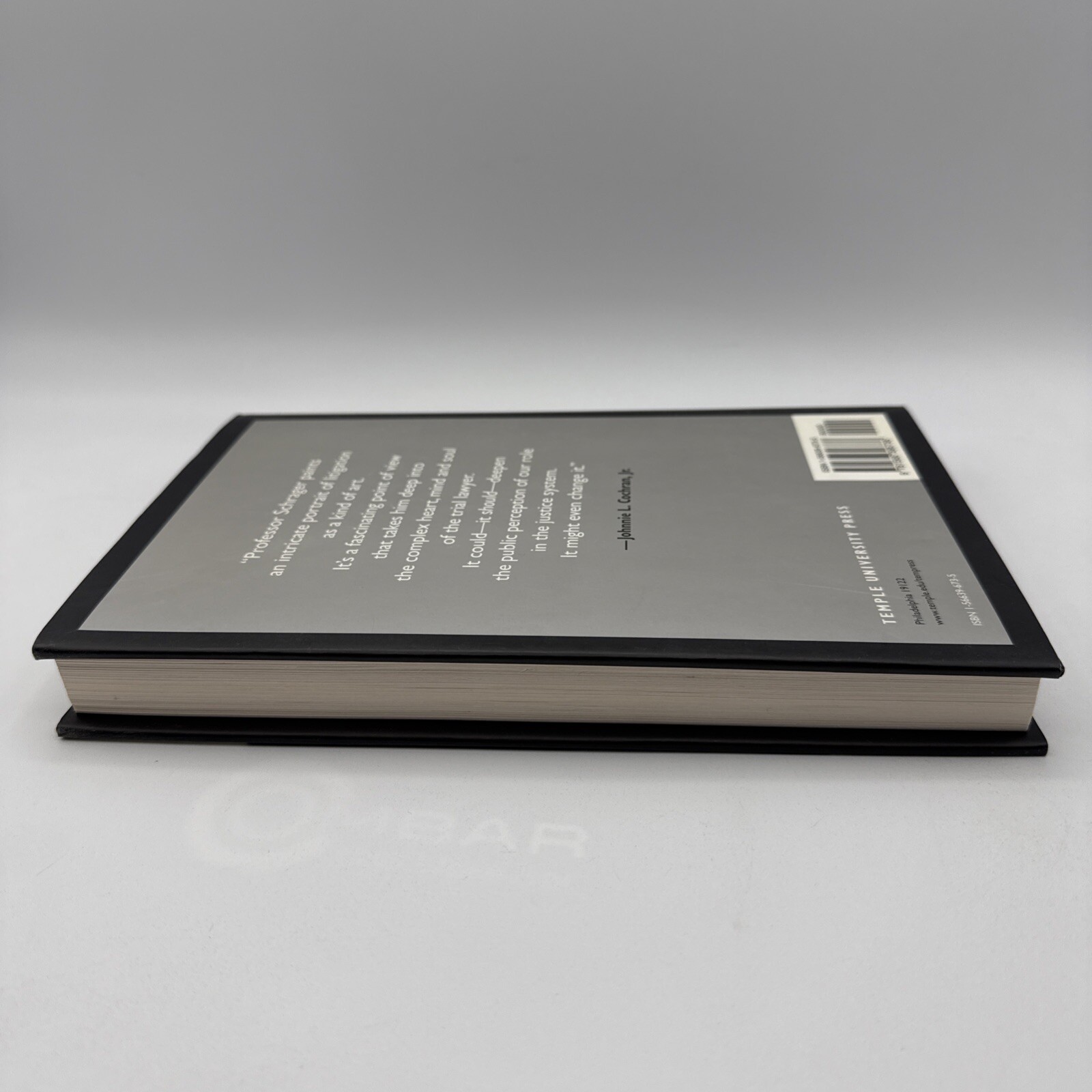 The Trial Lawyer’s Art Hardcover Temple University Press Sam Schrager
