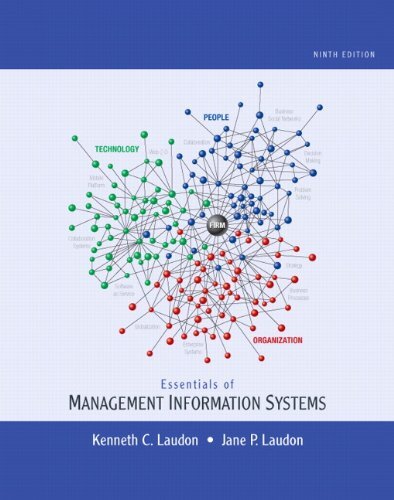 Essentials of MIS Management Information Systems by Kenneth C Laudon