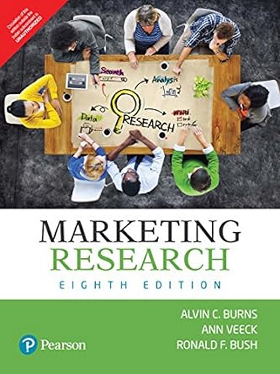 New: Marketing Research by C. Burns Alvin 8th INTL ED-9789332584679