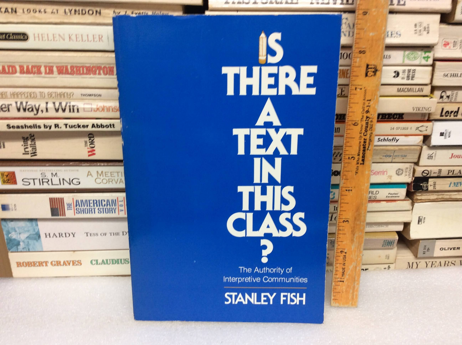 Is There a Text in This Class?: The Authority… by Stanley Fish 1980 Paperback