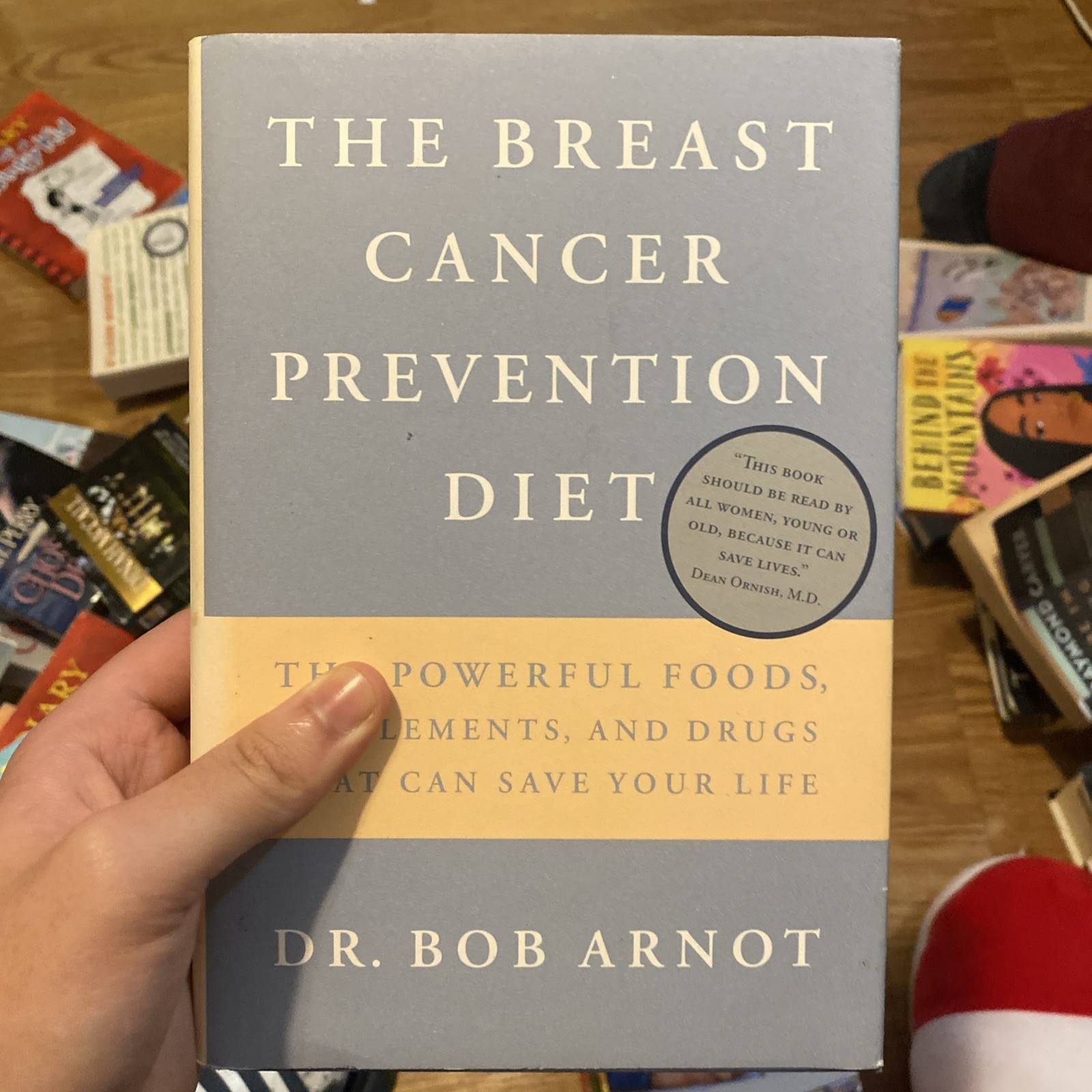 Breast Cancer Prevention Diet Book by Bob Arnot, 272 Pages, Hardcover 1998