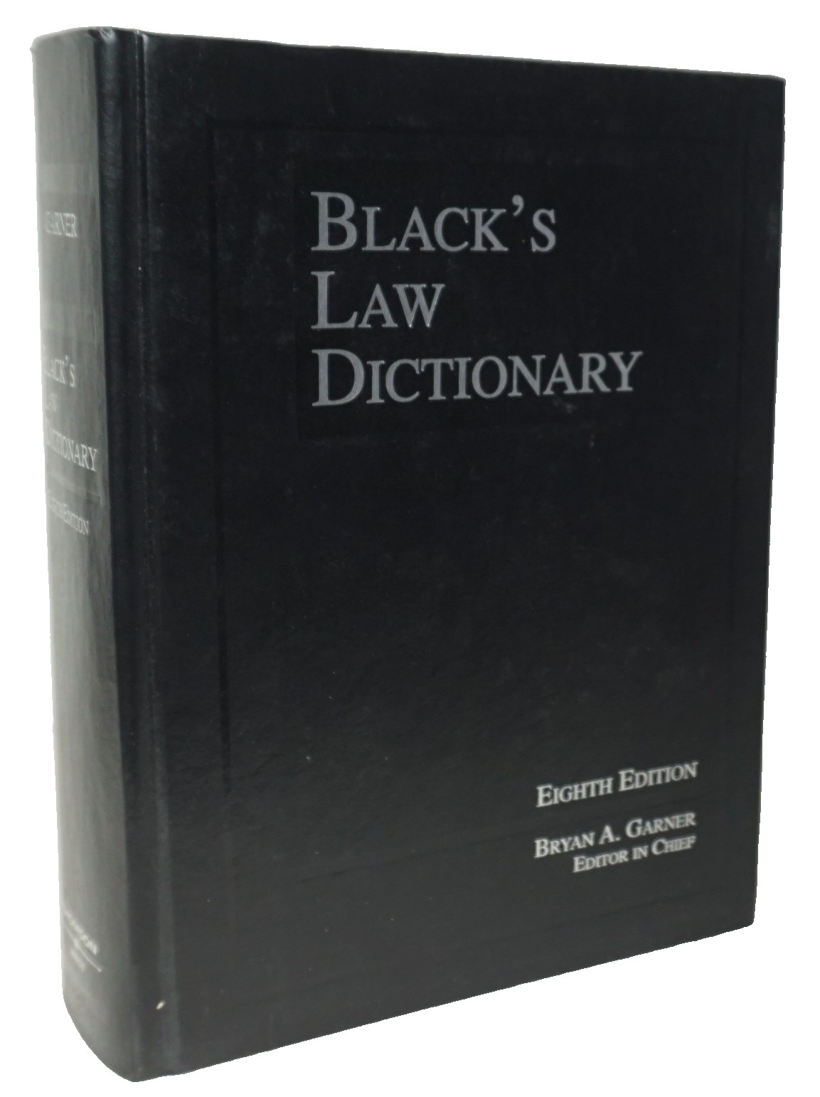 Black&rsquo;s Law Dictionary 8th Edition 1999 Garner Legal Terminology Definitions HC
