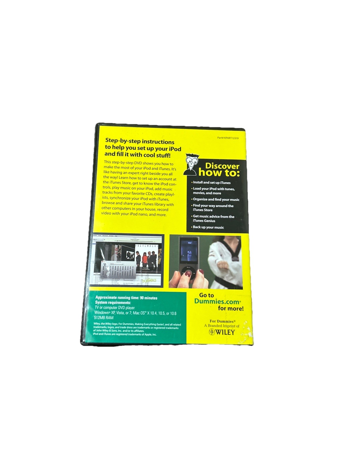 iPod & iTunes For Dummies, Book 7th Edition & DVD Bundle by Tony Bove Paperback