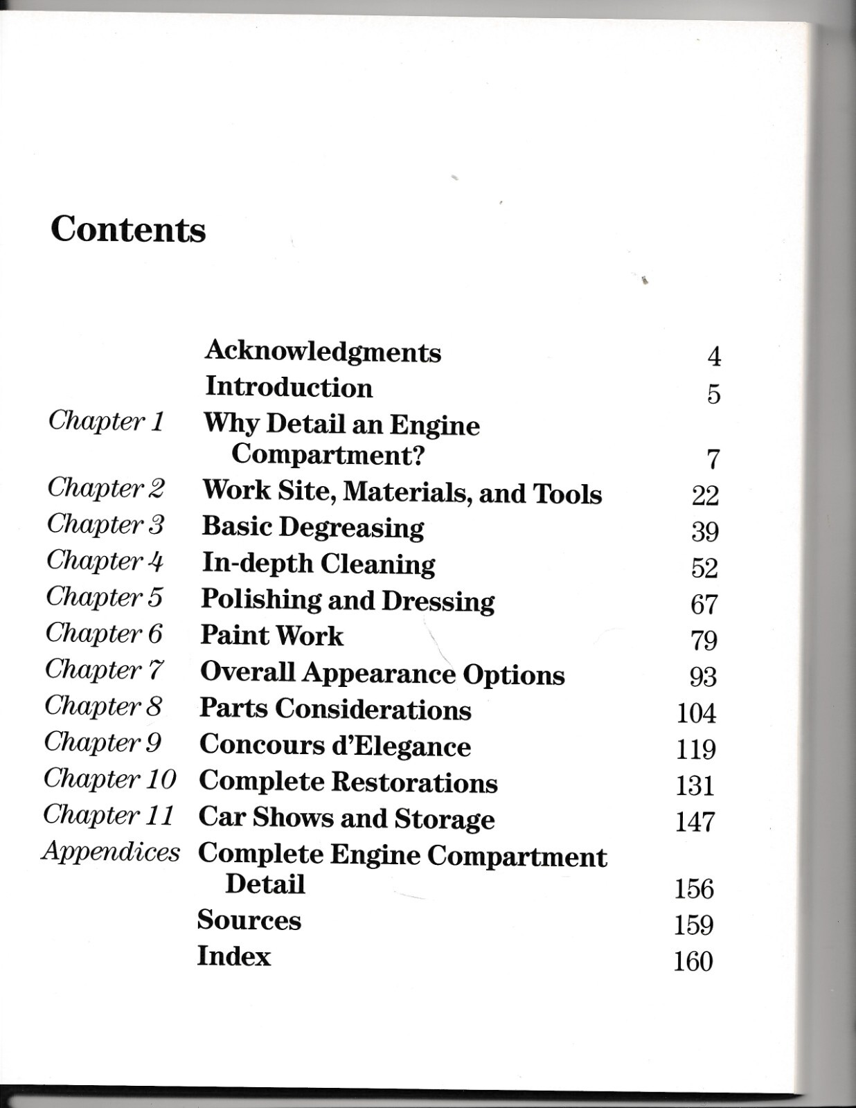 ENGINE DETAILING By David H. Jacobs Trade Paperback