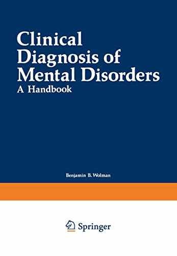 Clinical Diagnosis of Mental – Hardcover, by Wolman Benjamin B. – Acceptable c