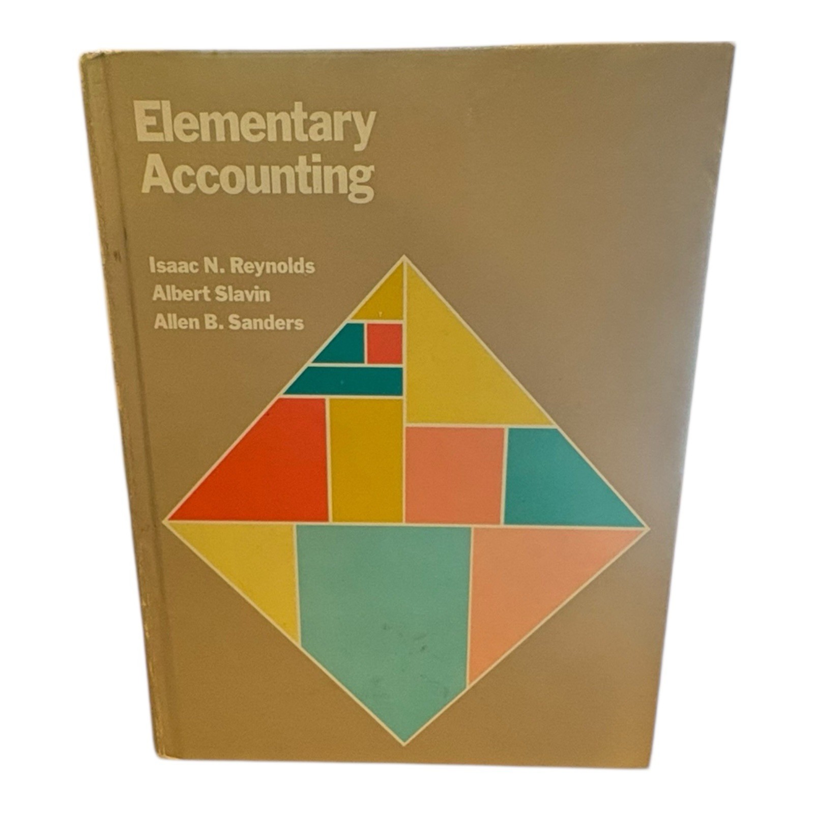 Elementary Accounting 1976 Reynolds Slavin Sanders Dryden Press Textbook