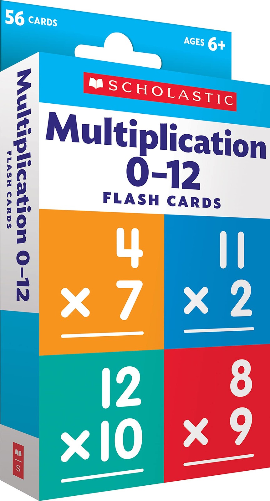 Scholastic Flash Cards: Multiplication 0 – 12 Medium
