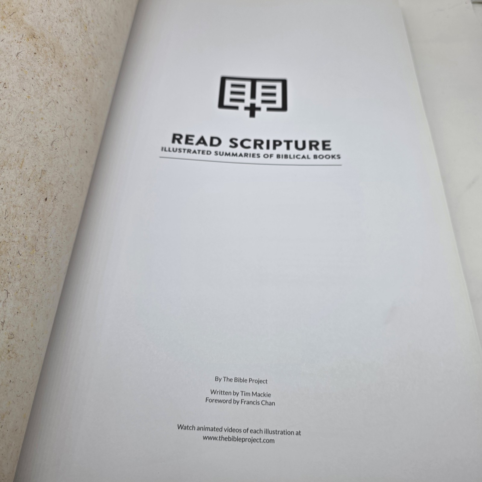 Bible Project Read Scripture: Illustrated Summaries of Biblical Books Tim Mackie