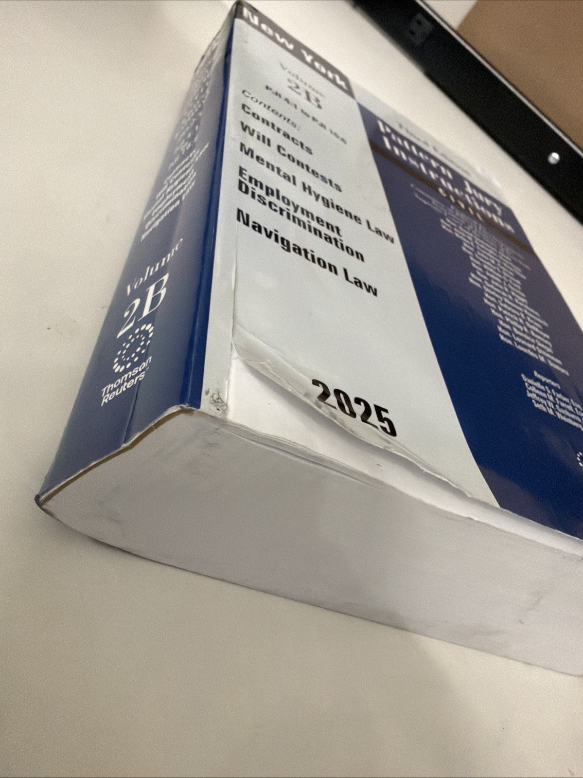 New York Pattern Jury Instructions Civil 2025 Volume 2B NEW/OTHER