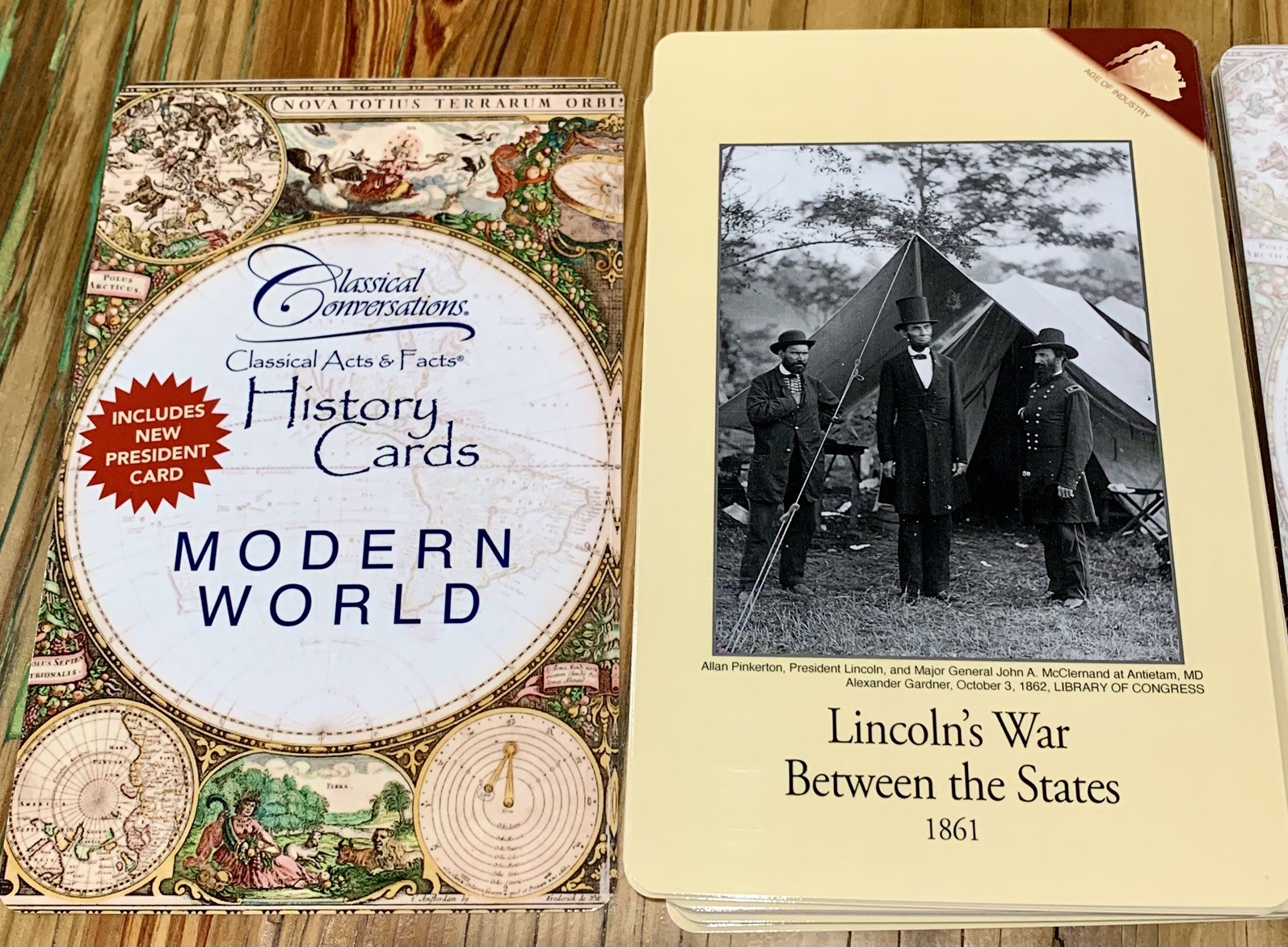 Classical Conversations Acts and Facts Cards Lot History Science US Presidents