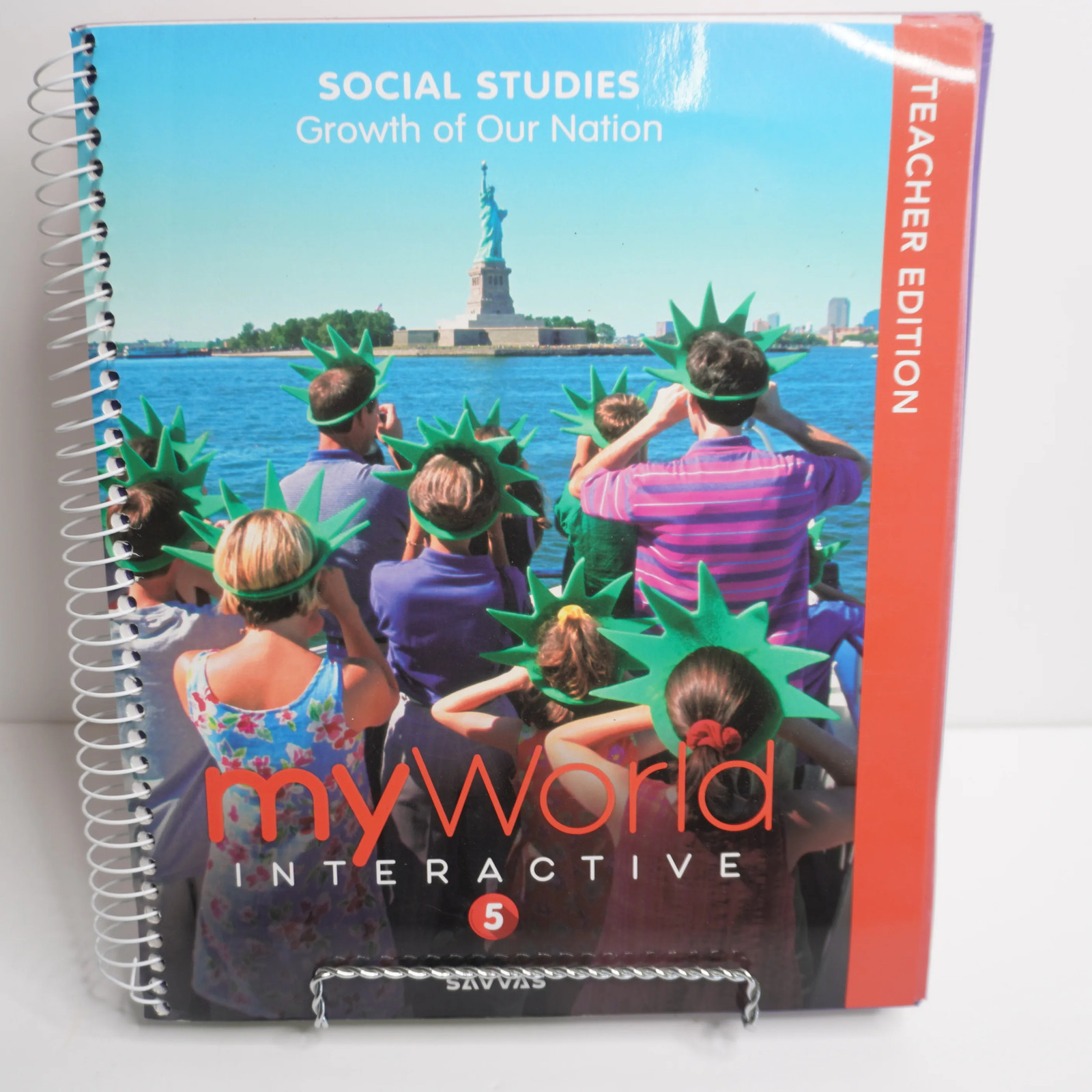 Savvas myWorld Interactive Social Studies Growth of Our Nation Spiral Bound