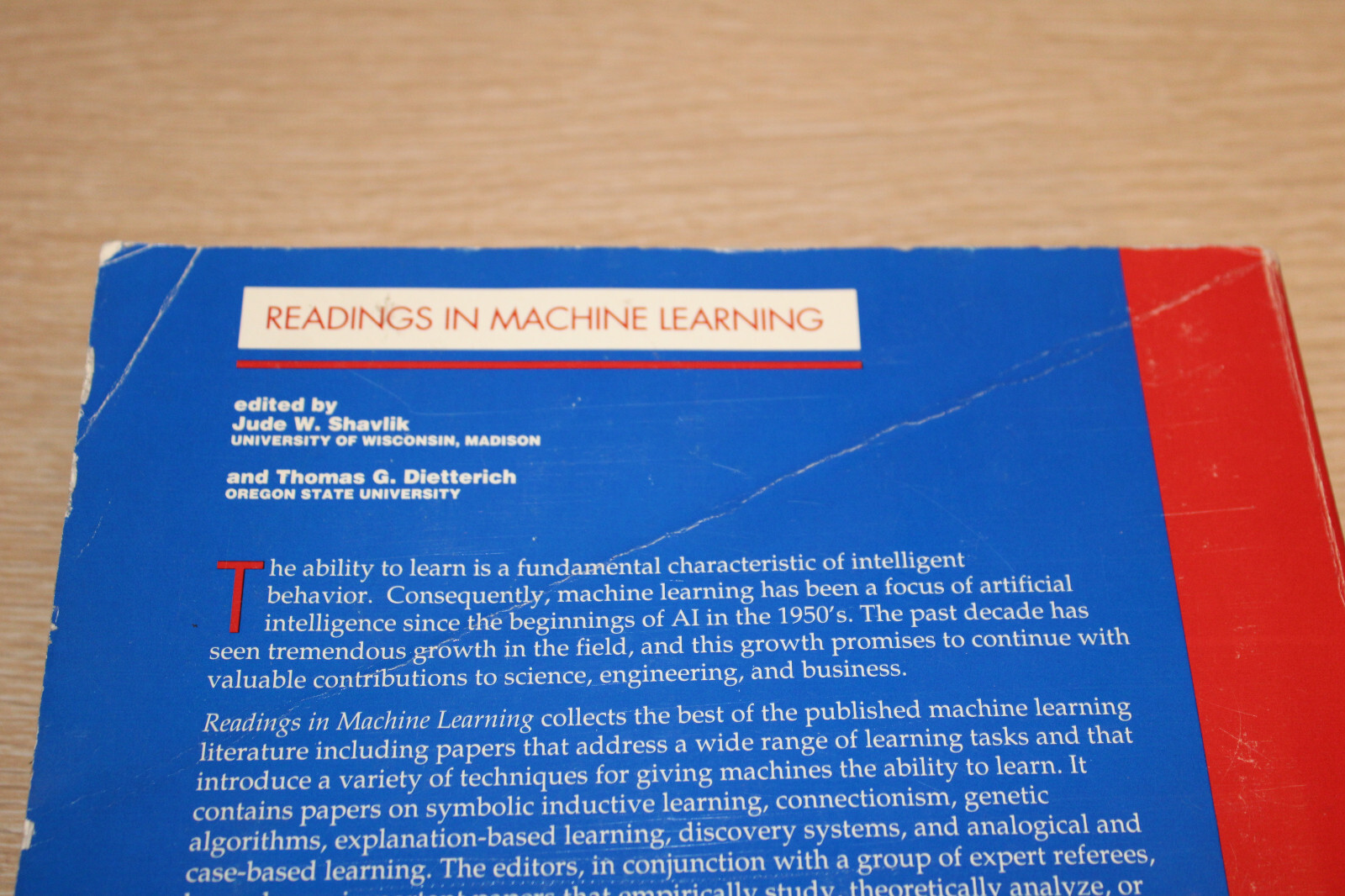Machine Learning Ser.: Readings in Machine Learning by Jude W. Shavlik (1990, Tr